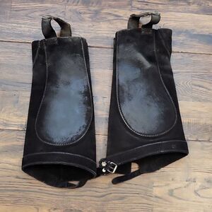 Geologic Girls Equestrian Suede Half Chaps